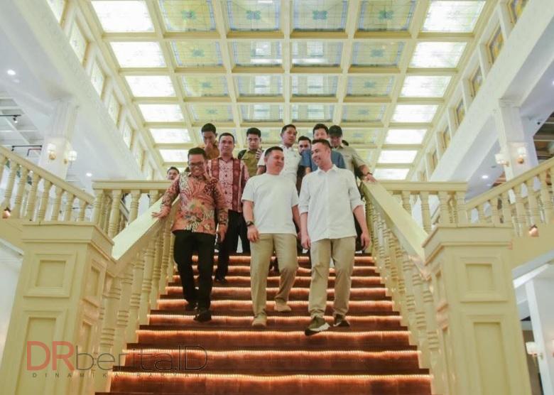 Datang ke Kota Medan, Raffi Ahmad Optomis Gedung Bersejarah Warenhuis Bakal Jadi Ikon Baru Kreativitas