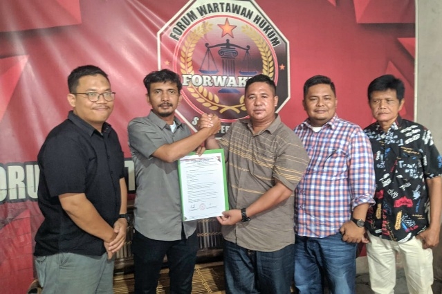 Forum Wartawan Hukum Sudah Ada di Kepulauan Nias