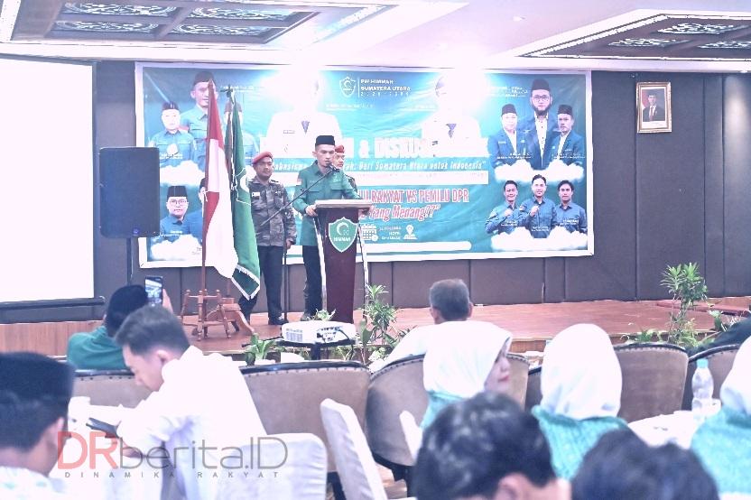 Pelantikan PW Sumut, Abdul Razak Nasution: Jati Diri dan Prinsip HIMMAH Tidak Pernah Berubah