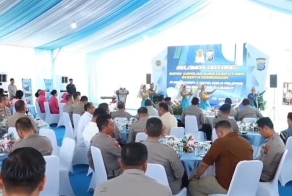 Kapolda Sumut Resmikan SPPG Polri dan 40 Rumah Dinas Personel Kompi II Batalyon A Brimob