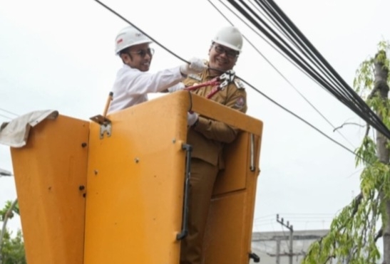 Asri Tambunan Mohon Dukungan Masyarakat Potong Kabel Jaringan Telekomunikasi di Deliserdang