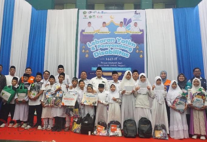 Kemenag Sumut dan FOZ Santuni 1.000 Yatim dan Penyandang Disabilitas di Bulan Muharram