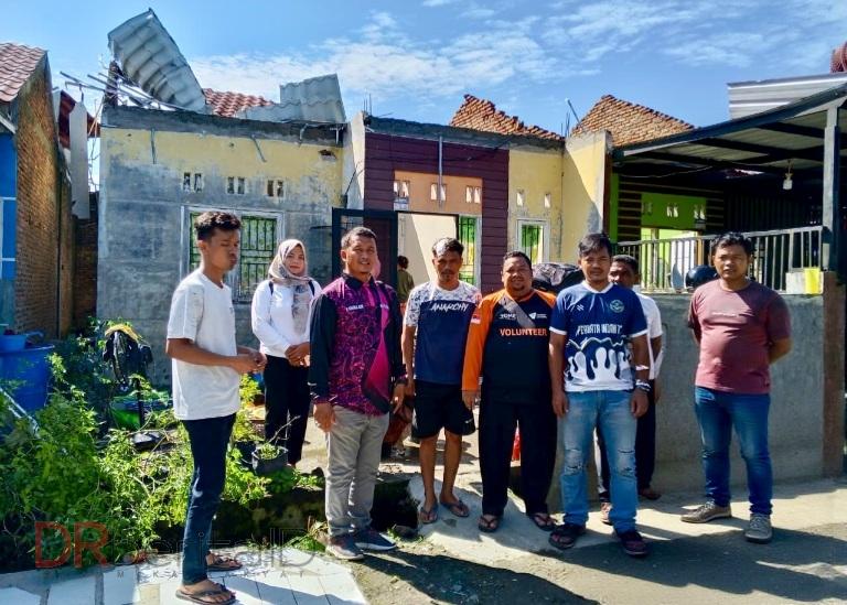Puluhan Rumah di Medan Krio Diterjagan Angin Puting Beliung, Kepala Desa Minta Bantuan Pemerintah