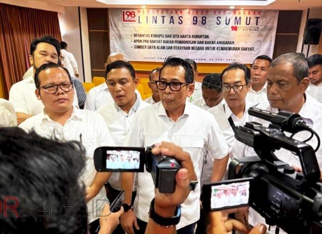 Aktivis 98 di Sumut Pasang Badan Untuk Prabowo-Gibran, Sampaikan 8 Sikap Politik