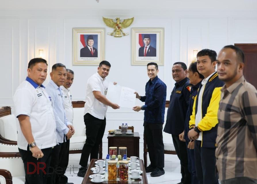 AMPI Sumut Jumpa Bobby Nasution Lapor Pelantikan Pengurus