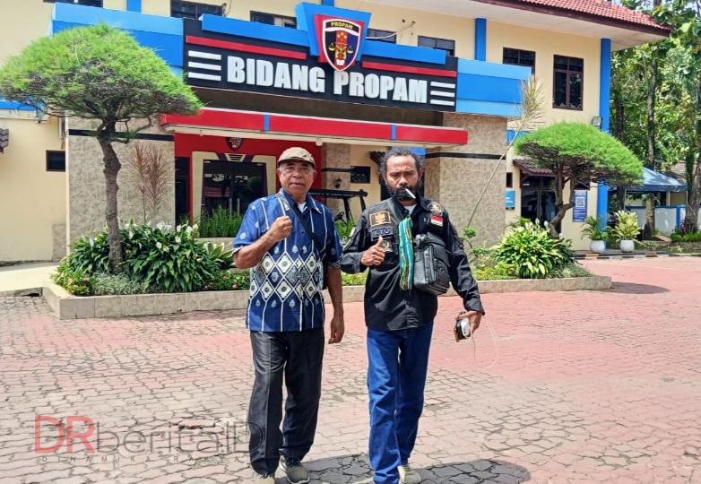Maximus Sone dan Forum Pemuda NTT Laporkan Kompol Yunus Tarigan ke Propam Polri