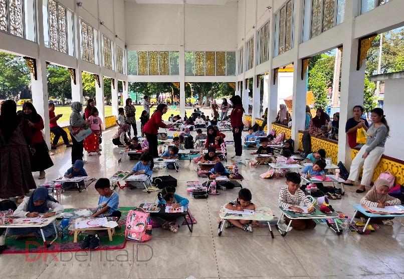 Hari Anti Narkoba Internasional: Murid TK, SD, SMP dan SMA Ikut Lomba Mewarnai BNN Kota Binjai