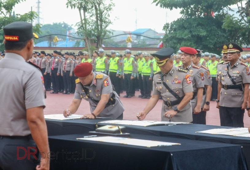 Sertijab dan Pelantikan: Kapolda Sumut Ucapkan Selamat Kepada Brigjen Pol. Ricko Taruna Mauruh
