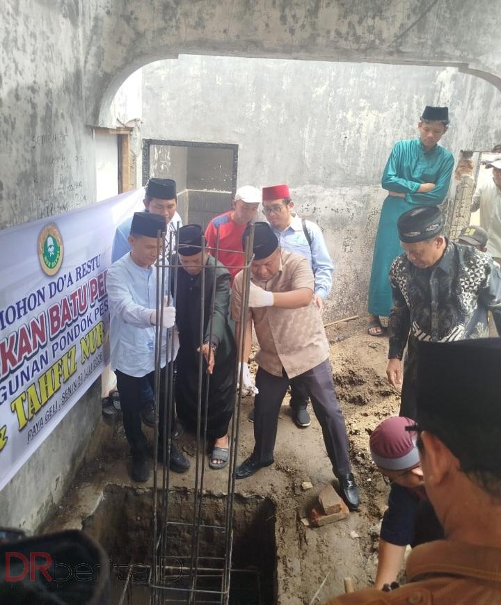 Anggota DPR Hadiri Peletakan Batu Pertama Pembangunan Pondok Pesantren Dai & Tahfiz di Deli Serdang