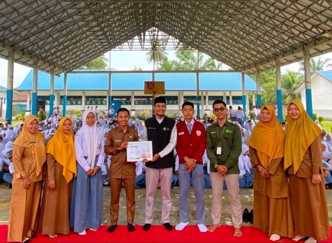 Roadshow Dongeng DDW di SMAN 1 Air Joman Untuk Kemanusiaan