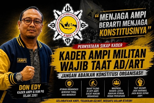 Kader AMPI Minta Ketua Umum Golkar Selesaikan Konflik Internal Organisasi Hasil Rapat Pleno IX