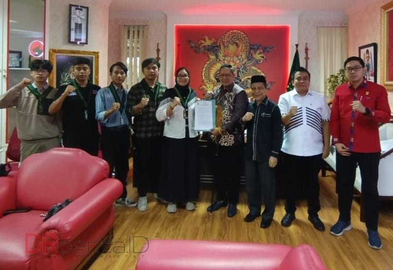 Bertemu HMI, Pimpinan DPRD Kota Medan Terima Aspirasi dan Sampaikan Masalah BRT Buat Macet