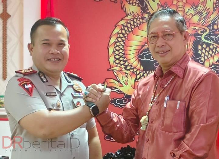 Bahas Kejahatan di Kawasan Pelabuhan, Kapolres Belawan Jumpai Ketua DPRD Medan