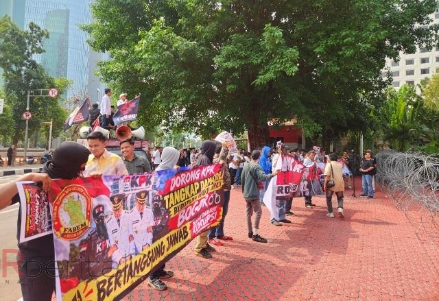 Massa FABEM Desak KPK Tangkap Nusron Wahid dan Oligarki Pemodal Mafia Tanah