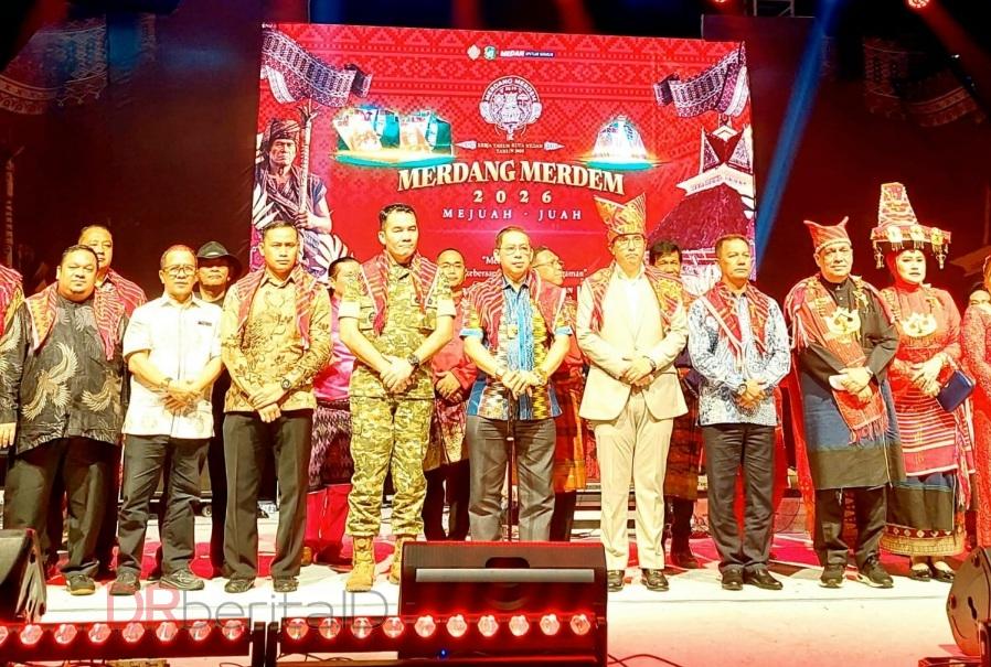 MES Sumut Dukung Kerja Tahun Merdang Merdem di Lapangan Benteng Medan