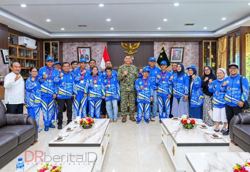 Mayjen Hendy Apresiasi Atlet Disabilitas SOIna Sumut Raih Prestasi Pesonas II NTT 2026